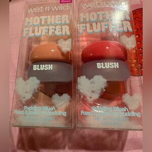 Wet n Wild Mother Fluffer Pudding Blush Duo - Pink and Red